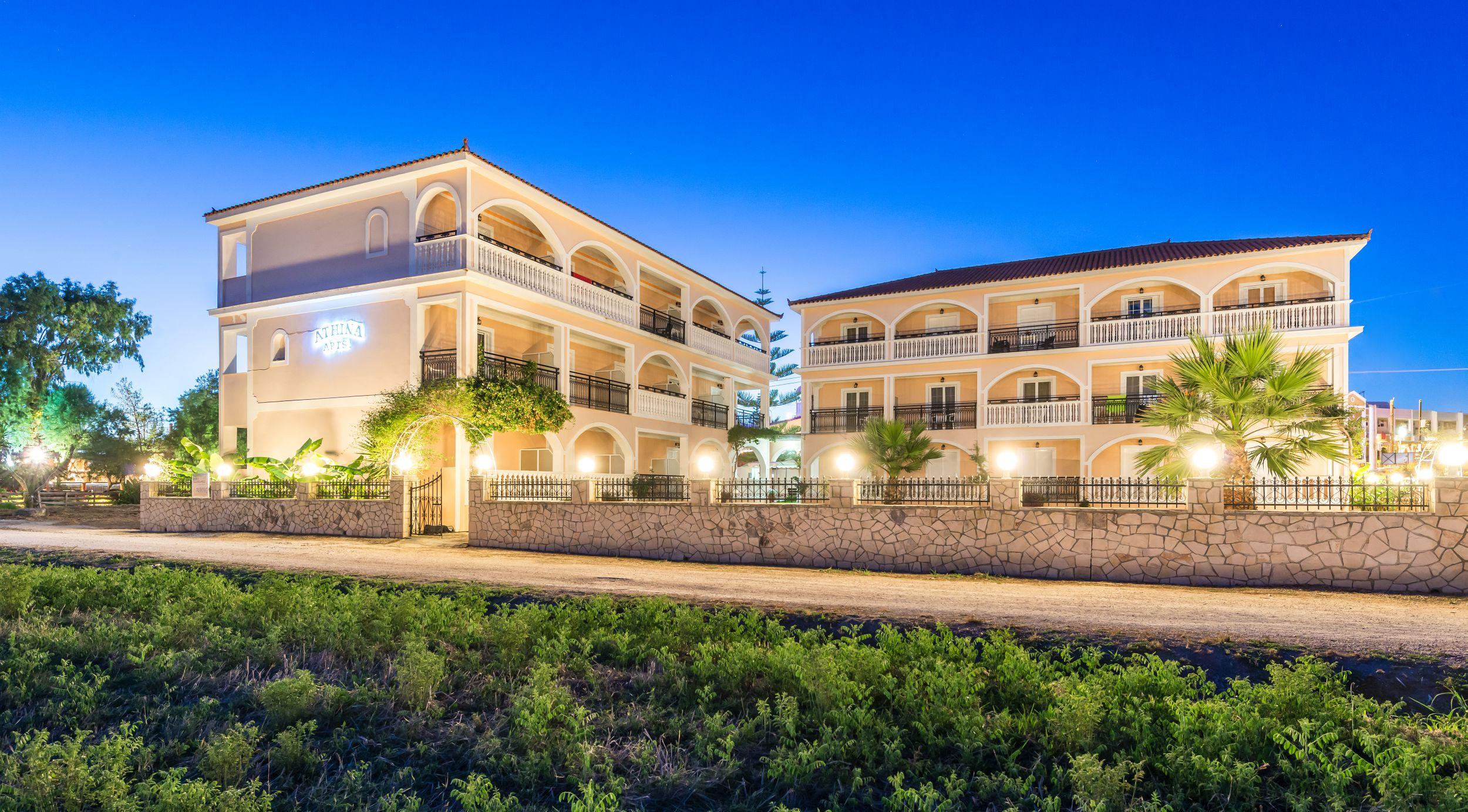 Athina Apartments Закинтос Экстерьер фото