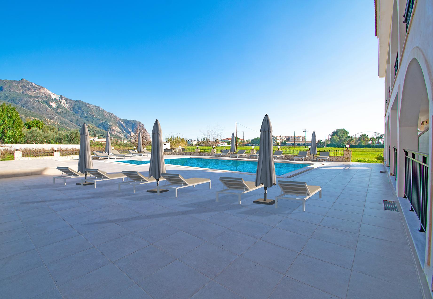 Athina Apartments Закинтос Экстерьер фото